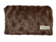  Luxe Bella Chocolate Brown On Both Sides With No Satin Border Blanket 