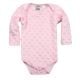 Baby Lap Tee One Piece Long Sleeve Minky Dot Available in variety of colors