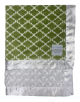 Moroccan Style Sage Green With White Rosel Luxe Baby Blank