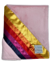 Rainbow Happy Pink Luxe Blanket 