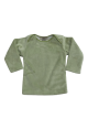 Baby  Lap Tee Minky Solid Sage Green 