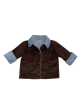 Baby Jacket Brown With Luxe Lining 