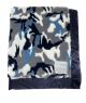 Camouflage Navy Gray Luxe On Both Sides Blankets in many Colors and Sizes