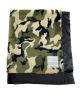 Luxe Camouflage Green Blanket 