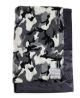 Luxe Camouflage Charcoal Blanket