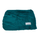 Luxurious Luxe Teal On Both Sides With No Satin Border Blanket