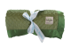 Minky Dot Olive Velour Blanket Available in Sizes and Colors