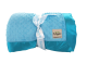 Minky Dot Turquoise Velour Blanket Available in Sizes and Colors
