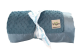 Minky Dot Velour Periwinkle On Both Sides Blankets in many Colors and Sizes 