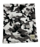 Camouflage Charcoal Minky Baby Blanket 