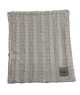 Luxe Stripe White Baby Security Blankee