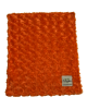 Luxe Rose Orange Baby Blanket 