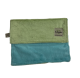 Sage Green Minky With Turquoise Minky Back 