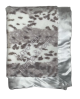 Silver Siberian Leopard Luxe Blankets