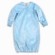 Blue Baby Sleep Gown Minky