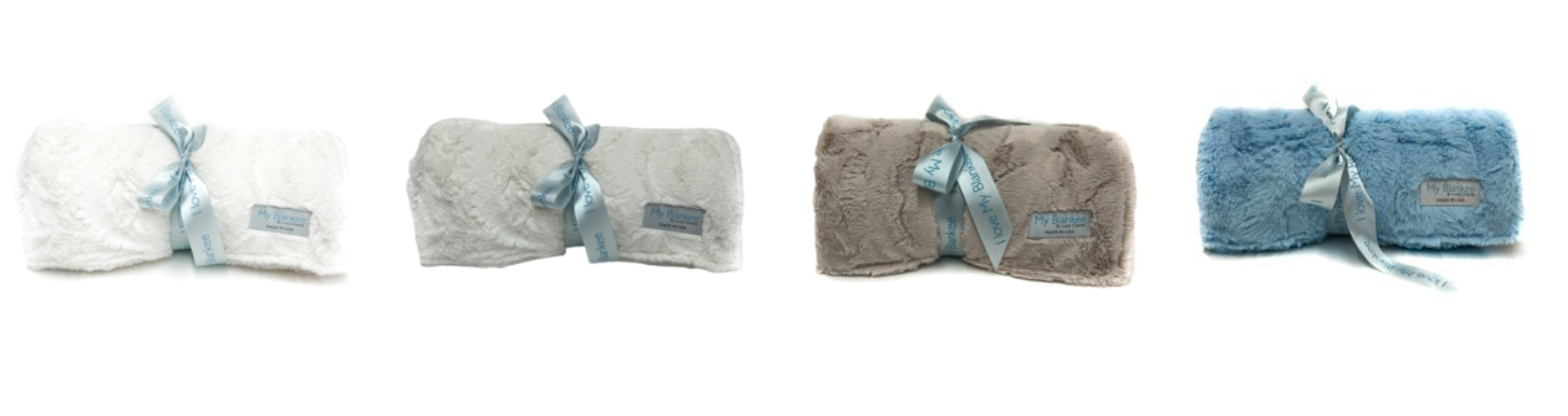 Luxe Bella throw blanket in cream — ultra-soft plush by My Blankee