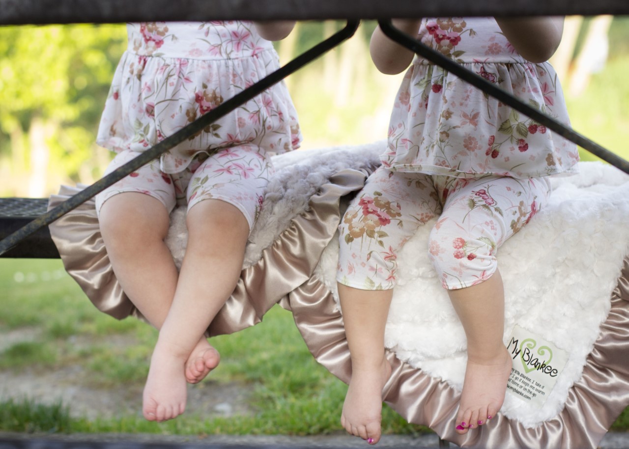 Ruffle Baby Blankets 