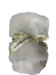 White Mongolian Fur Faux Fur Super Throw 60 X 70