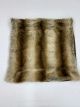 Embossed Beaver Beaver Brown Pillow  20 X 20 