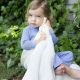 Ivory Luxe spring cuddly baby blanket with flat satin border – My Blankee