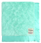 Luxe Bella mint security baby blanket with soft plush minky fabric and satin border, designed for soothing comfort and newborn cuddling.