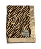 Zebra Butter Brown Minky