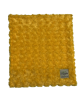 Soft Luxe Rose canary yellow security baby blanket with plush, textured fabric, ultra-cozy, stylish, and perfect for snuggles and gifting.
