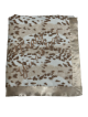 Siberian Leopard Luxe Ivory Baby Blanket with ultra-soft plush fabric, silky satin border, and custom embroidery—perfect for babies.
Siberian Luxe Cream Font : Allura Thread Colors Latte 