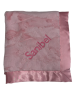 Personalized Luxe Bella Pink Satin Baby Swaddling Blanket with plush fabric, satin trim, and custom name embroidery for a special touch.
Luxe Bella Pink Font: Gil Sans Thread Color: Rose Pin #2166