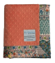 Minky Dot Coral Baby Receiving Blanket with Poppy Satin Border – Ultra-Soft, Cozy & Perfect for Newborns & Baby Showers