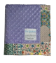 Minky Dot Lavender Baby Blanket with Poppy Soft Satin Border – Ultra-Soft, Cozy & Perfect for Newborns & Baby Showers