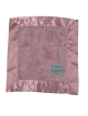 Soft Pink Luxe Bella Baby Security Blanket with Satin Trim, Plush on Both Sides, Personalized Option for Infants and Toddlers