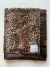Leopard Luxe Brown Baby Receiving Blanket with Chocolate Brown Satin Border – Ultra Soft | My Blankee