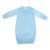 Blue Baby Sleep Gown Minky Dot 