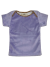 Lavender Baby Lap Tee Short Sleeve Minky