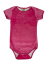  Raspberry Minky Lap Tee Baby One Piece Short Sleeve