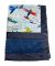 Airplane-Themed Baby Blanket with Fun Aviation Print, Soft Navy Dimple Minky & Silky Satin Trim – Cozy & Customizable Baby Gift by My Blanke.