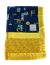 Hit The Road Navy Baby Blanket with Plush Yellow Rose Minky & Silky Satin Trim – Soft, Cozy & Customizable Baby Gift by My Blanke."