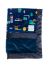Hit The Road Navy Baby Blanket with Plush Luxe Minky & Silky Satin Trim – Soft, Cozy & Customizable Baby Gift by My Blanke.
