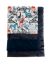 Multicolor Safari Print Tundra Navy Minky Baby Receiving Blanket with Luxe Navy Layer & Navy Satin Trim – Soft, Cozy & Customizable Baby Gift by My Blanke