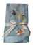 Personalized Party Animal Luxe Bella Blue Blanket – Soft & Adorable Baby Blanket with Embroidered Animal Designs

