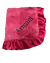 Luxe Bella Raspberry Ruffle Receiving Baby Blanket with Soft Plush Fabric and Custom Embroidery, Perfect for Infants and Newborns
Luxe Bella Raspberry Font Times New Roman Thread Color: Black # 2150