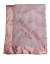 Personalized Luxe Bella Pink Soft Baby Swaddling Blanket with plush fabric and satin trim, embroidered name for a special touch.
Luxe Bella Pink Font: Gil San Thread Color : Light Pink #2177