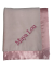 Personalized Pink Luxe Soft & Snuggly Baby Receiving Blanket