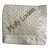 Ivory minky dot baby blanket with Futura tan thread name embroidery – My Blankee





