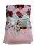 Cowgirl Pink Minky Softest Baby Blankee – Ultra-Soft Plush Receiving Blanket for Newborns with Floral Western Design