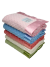Pastel colors with silky satin border trim, perfect for strollers, car seats, and newborn cuddles.