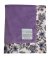 Minky Lavender Baby Stroller Blanket with Lucy Satin Border – Ultra-Soft and Made in the USA