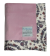 Minky Pink Baby Blanket with Lucy Satin Border – Ultra-Soft and Made in the USA