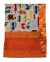 Beep Beep Cream Pima Cotton with Orange Minky Dot Baby Blanket  – Soft, breathable, and features a satin trim for extra comfort.

